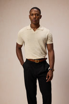 The Textured Knit Polo