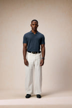 The Textured Knit Polo